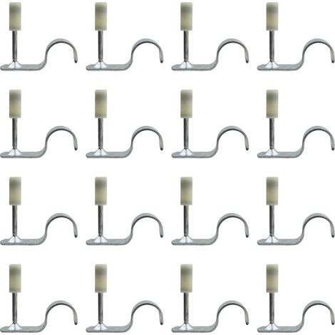 100 Clous à Clip pour Plafond en Acier Allié Professionnel - 16mm pour Travaux de Menuiserie et Décoration Intérieure (1/5)