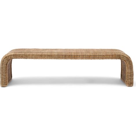 Pouf panca in rattan Santos Riviera Maison (1/5)