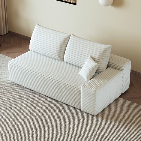 Y165-3R-WHITE Right 2Seater White (1/4)