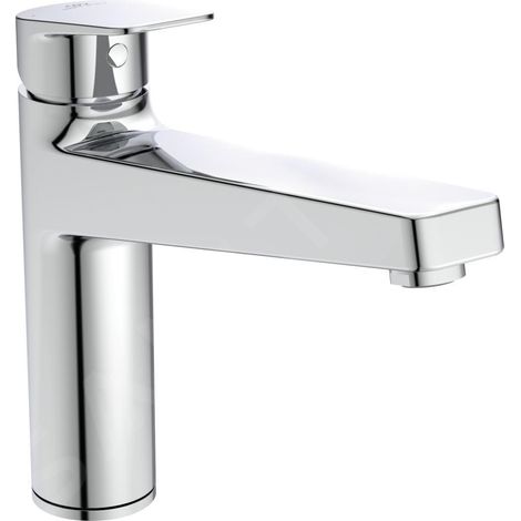 Robinet de cuisine IS Ceraplan avec bec mobile, sortie de 210 mm, montage en avant, chromé (1/4)
