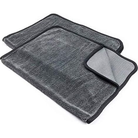 Lingettes nettoyantes pour douche – 3 serviettes en microfibre ultra-absorbantes pour un nettoyage facile des fenêtres, salles de bains, voitures et toilettes – un indispensable (Ho) (1/5)