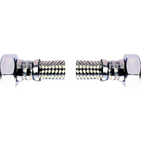flexible plomberie - femelle / femelle - 20 x 27 - dn13 - longueur 500 mm