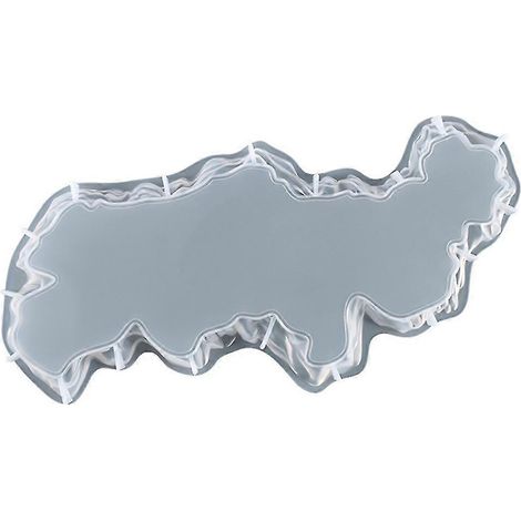 DIY-Kristall-Klebeform, speziell geformt, unregelmäßiges Tablett, Heimkunst, Ornament, Silikonform (1/4)