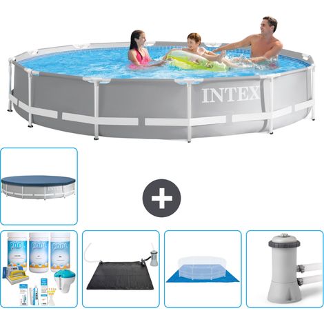 Intex Piscine Prism Frame Ronde - 366x76 cm - 6-pièces S20520 (1/5)