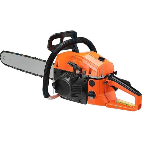 Tronçonneuse, moteur 2 temps, coupe efficace, Orange, EssenceChainsa (1/2)