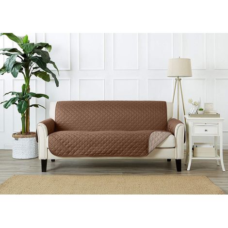 Maschinenwaschbarer, wasserdichter Sofabezug, rutschfester Möbelschutz, fleckenabweisend, ideal für Hunde, Kinder, Haustiere, große Sofas, Cafés (1/5)