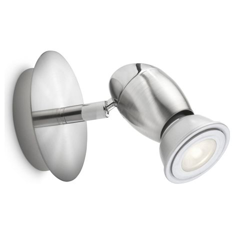 Chestnut Chestnut - Spot singolo LED acciaio spazzolato max 50 W