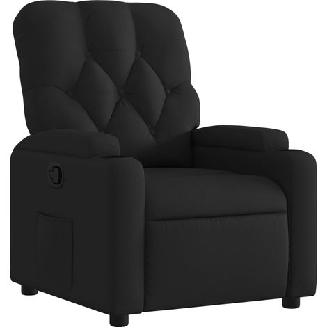 Maison Exclusive - Relaxsessel Schwarz Stoff