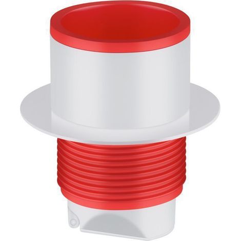 Geruchsbeseitiger, universeller PVC-Stopfen für Rohre von 50 mm bis 75 mm, verhindert Rückfluss, bequeme Installation.