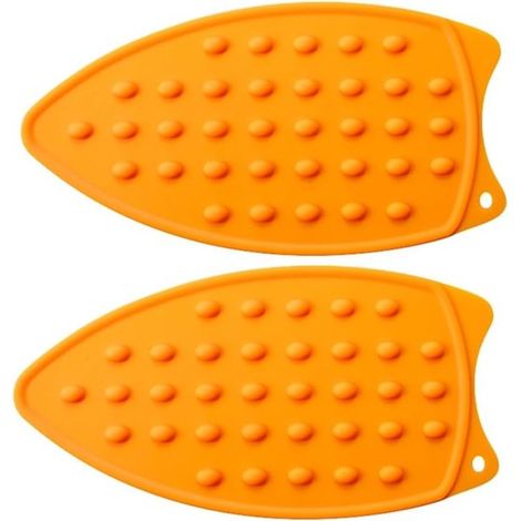 Accesorio para plancha: almohadilla de silicona pequeña resistente al calor,soporte portátil para plancha de viaje y mini plancha (1/2)