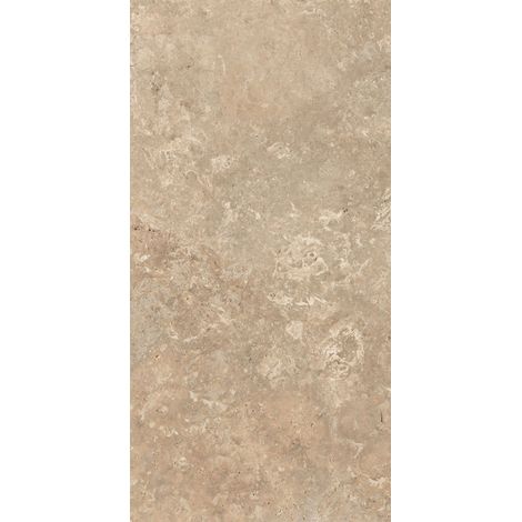 Carrelage sol / mur effet travertin CREMA TRAVERTINO l.60 x L.120 cm Mat LIMCARO