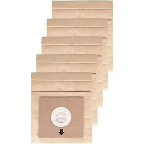 Sac À Poussière - Papier Composite Haute Filtration - Compatible Aspirateurs Electrolux Philips Sharp Samsung Pensonic - Lot De 5 (1/5)
