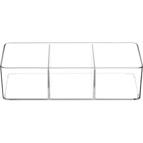 Boîte de rangement en acrylique pour sachets de thé, sachets de café, capsules de café, édulcorants, sucre, etc. (1/5)