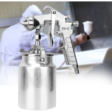 Pistolet à peinture/colle pneumatique à buse de 2,0 mm, outil de pulvérisation PQ-2. (1/3)