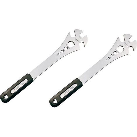 Chiave per pedali da bicicletta in 2 pezzi, chiave per la rimozione dei pedali con manico extra lungo, 15 mm, 9/16" per la rimozione dei pedali (1/5)