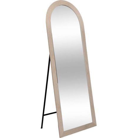 Spiegel Hsur pied Helois 72x192cm beige - Atmosphera créateur d'intérieur
