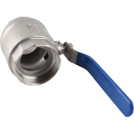 Vanne À Boisseau Sphérique - Acier Inoxydable 304 - Filetage 2 Pouces DN50 - 1000 PSI WOG - Pour Eau Huile Gaz Non Inflammables - 1 Pièce (1/5)
