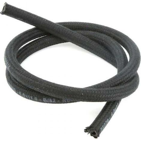 Durite renforcée. Longueur 1 m. Ø intérieur 6,3 mm. Ø extérieur 11 mm (1/4)