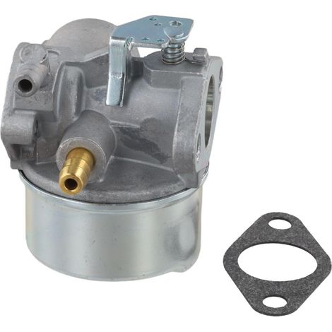 Carburateur pour Tecumseh 640025 4.5HP-6.5HP Moteur de rechange avec joint pour souffleuse à neige, tondeuse à gazon, motoculteur, tracteur, déchiqueteuse, générateur, kit de réparation 12 x 11 x 9 cm