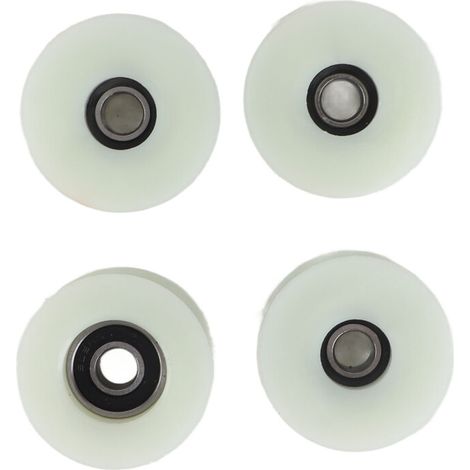 Adecuado para poleas de motor y rodillos tensores de cadena de motocicletas de 49 cc, 66 cc y 80 cc (paquete de 4).