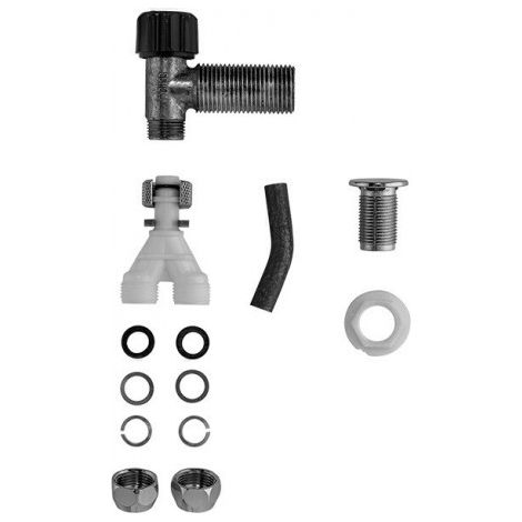 Kit de mise à niveau pour chasse d'eau avec raccord au centre chr