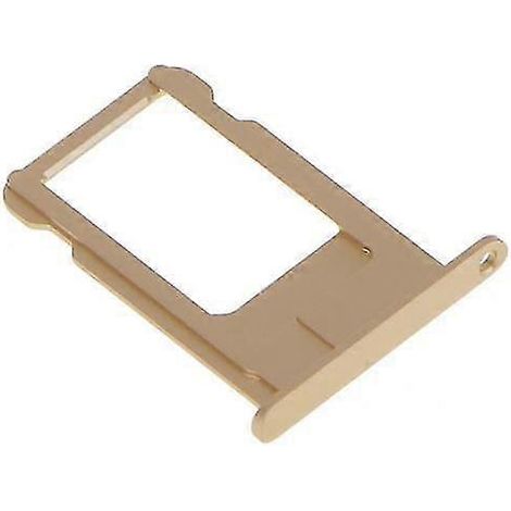 Lot de 10 supports de carte SIM de rechange pour iPhone 6 Plus 5,5 pouces (or) (1/5)