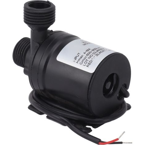 Pompe à eau miniature 12/24 V CC, pompe de surpression miniature submersible de circulation 24 V CC (1/5)