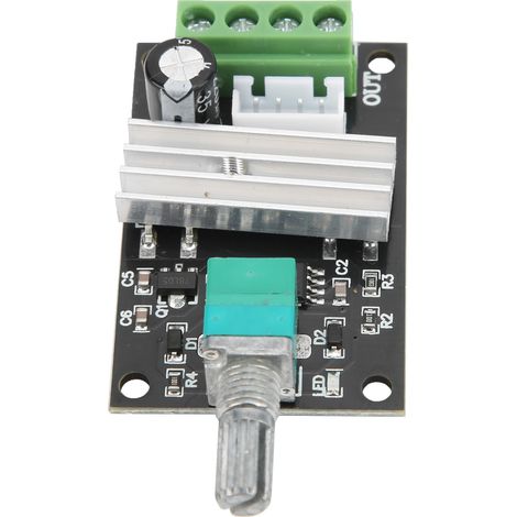 Module de contrôle de vitesse pour moteurs CC, commutateur PWM réglable (CW/CCW), circuit de commande, CC 6 V/12 V/24 V, 3 A (1/5)