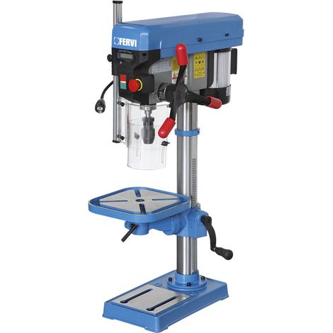 TISCHBOHRMASCHINE BOHRMASCHINE VARIABLER DREHZAHLREGULIERUNG FERVI 0260 (1/5)