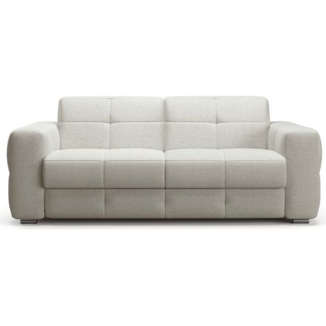 Divano letto 3 posti con apertura express in tessuto L207 cm - CHESTER
