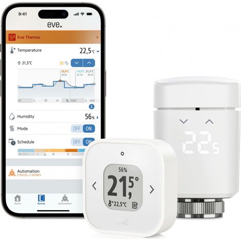 Eve-systems-gmbh Eve Thermo Comfort Thermostat diskret