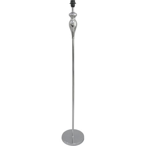 Pie para salón modelo Devon acabado cromo sin pantalla 143 cm(alto)25 cm(ancho)25 cm(largo) (1/2)