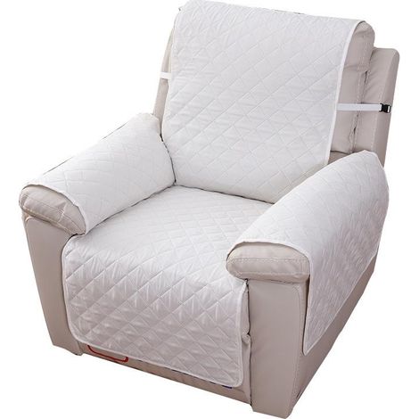 Housse de canapé inclinable protection anti salissures pour animaux compagnie Beige (1/5)