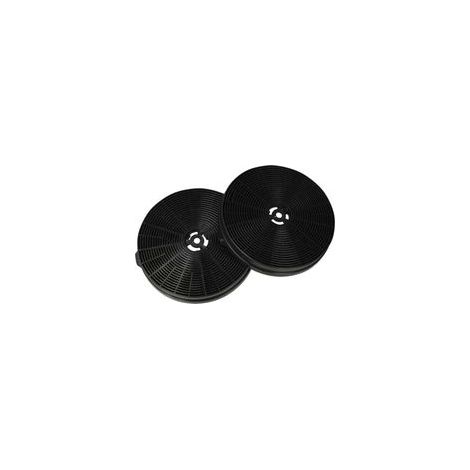 2x Filtres à charbon actif compatible avec Firegas CC170 FGS-EBL11AR1160CC, FGS-EBL11CR1160CC, FGS-EBL15AR1160CC hotte aspirante - 17,5 cm (1/4)