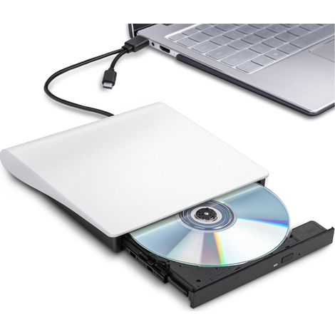 Enregistreur externe USB 3.0 DVD pouvant être utilisé pour les ordinateurs portables et les lecteurs d'ordinateur portable (1/5)