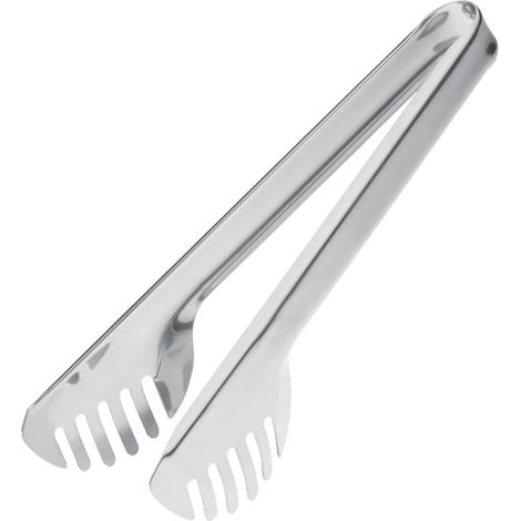 Pinzas de cocina de 23,8 cm con mango para parrilla