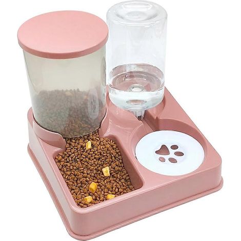 Automatischer 2-in-1-Wasser- und Futterspender für Katzen