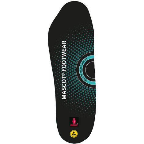 Mascot MASCOT® FOOTWEAR Einlegesohle mittlere Fußwölbestütze Gr. 38 schwarz