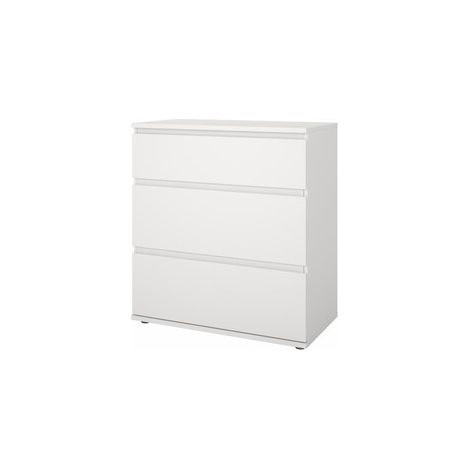 KIT CASSETTIERA NOVA 3 CASS 76,8X40X83,7CM BIANCO