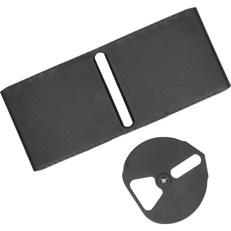 Cubierta deslizante para consola de cambios Qcwwy Acabado negro brillante resistente al envejecimiento IS250 IS350 Is F Reemplazo ideal para bricolaje. (1/5)