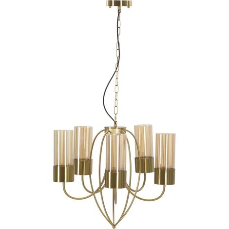 LUSTRE VERSAILLES 5 LUMIÈRES CM d. 80X103 (1/5)
