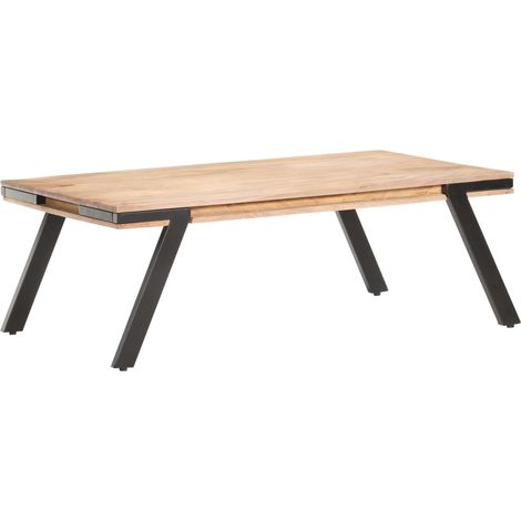 Couchtisch 114x65x40 cm Mango Massivholz (1/5)