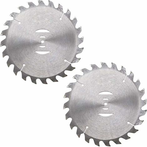 Cabezales de repuesto para cuchillas, cuchillas para cortacésped, cabezales para desbrozadora, cuchillas para desbrozadora (hojas de sierra x 2) - TRIMEC (1/5)
