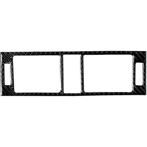 Cache de sortie d'air central en fibre de carbone compatible avec Mercedes-Benz Classe C W204 2007-2010 (1/5)