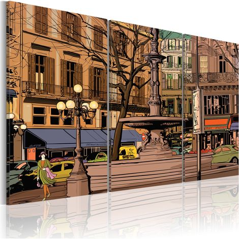 Quadro - Serata tranquilla a Parigi - 120x80 (1/4)