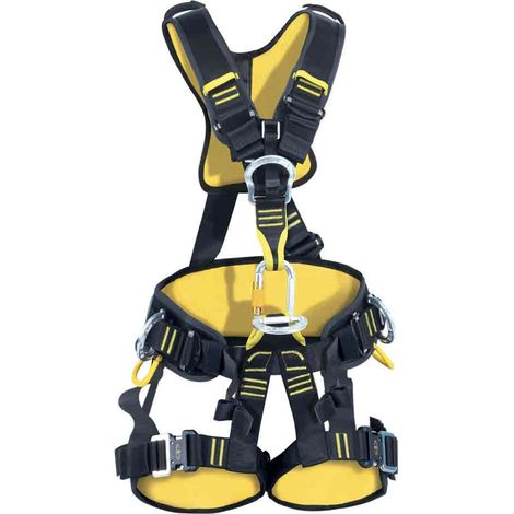Harnais de sécurité HERO PRO – Taille XL – Points d’ancrage multiples – Confort optimal avec bretelles en mousse – Pour chantiers humides – Beal