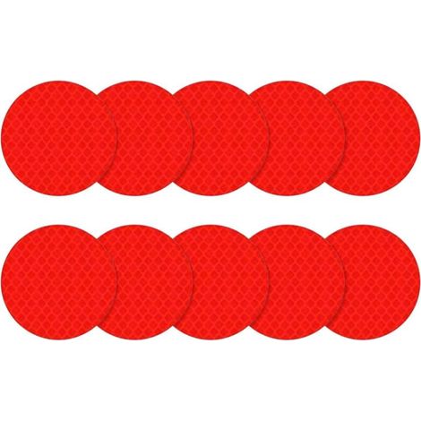 10 pcs Reflective Strips - Reflective Tape High Visibility Waterproof Safety Stickers for Car, Warning Tape Motorcycle Decoration Safety Reflective Tape, (1/5)