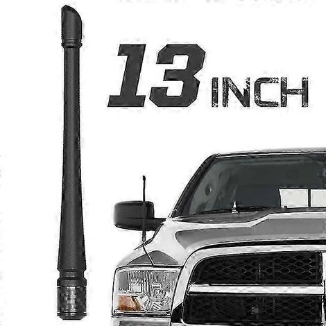 Antenne radio AM/FM universelle multimodèle de 32 cm compatible avec Dodge Ram 1500, Wrangler JK/JLF150, Silverado et Tundra (1/5)