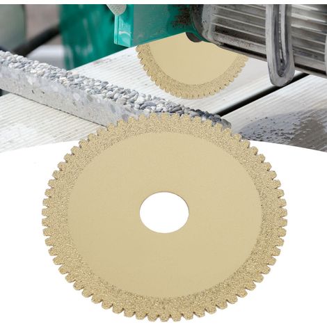 Disque de coupe et de meulage diamanté grain 60, 100 mm, pour carrelage, marbre et pierre. (1/5)