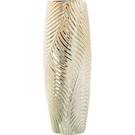 Vase Céramique Doré °15X40 Cm (1/2)